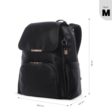MOCHILA EJECUTIVO PORTA PC 16' BEL 2.0 NEGRO MUJER - 2