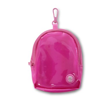 LLAVERO DE MODA MINI MORRAL TOKO COLOR ROSADO - 1