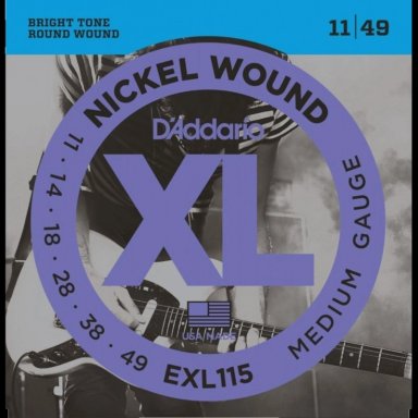 CUERDAS PARA GUITARRA ELECTRICA D'ADDARIO EXL115 - 1