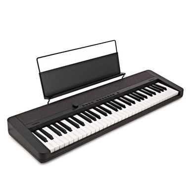 PACK TECLADO CASIO CT-S1 NEGRO + ATRIL DE TUBO SIMPLE - 2