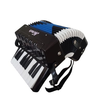 ACORDEON INFANTIL 17 NOTAS NUTECH 5411 NEGRO - 2