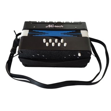 ACORDEON INFANTIL 17 NOTAS NUTECH 5411 NEGRO - 3