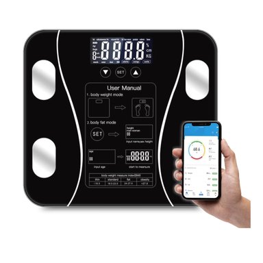 PESA BALANZA DBLUE DIGITAL INTELIGENTE SMART 180 KG DBPDWS43 - 2