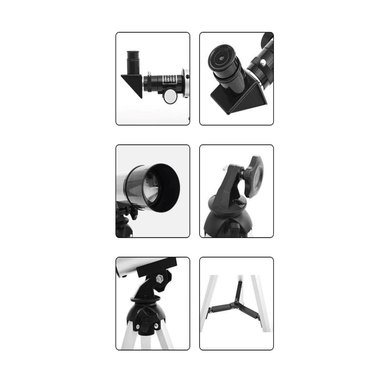 TELESCOPIO TECNOLAB ASTRONÓMICO MONOCULAR HD ZOOM 90X CON TRIPODE - 3