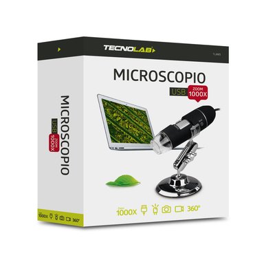 MICROSCOPIO TECNOLAB USB DIGITAL DE 1000X - 4