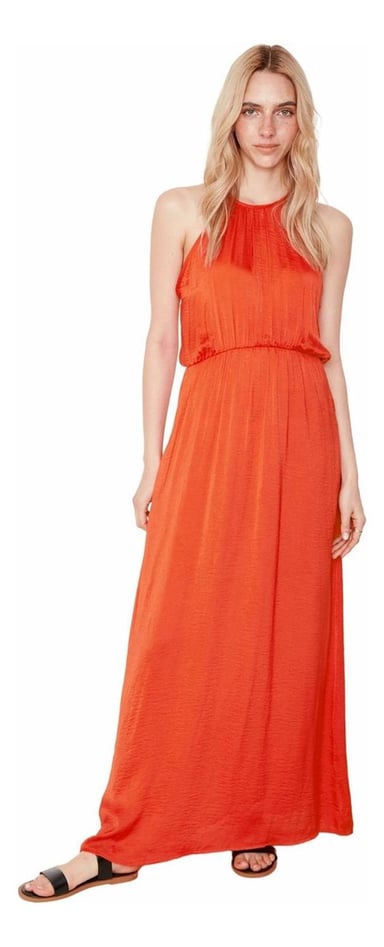 VESTIDO OFELIA CORAL - 1