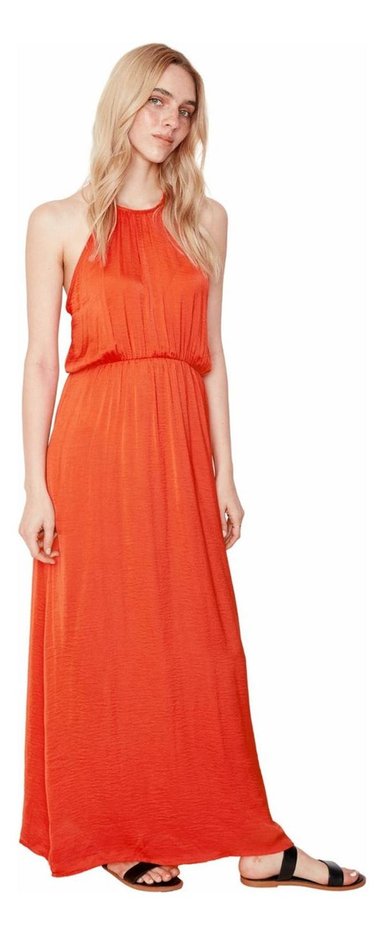 VESTIDO OFELIA CORAL - 2