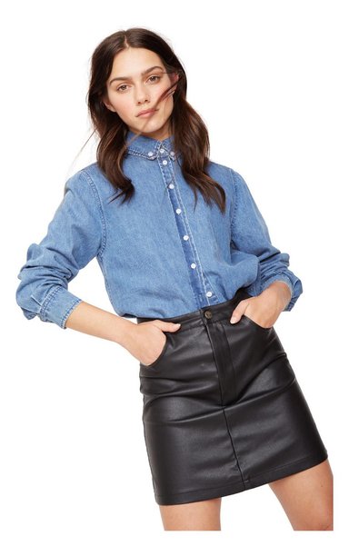 FALDA MUJER JACINTA TIENDA NEGRO TOKIO - 8