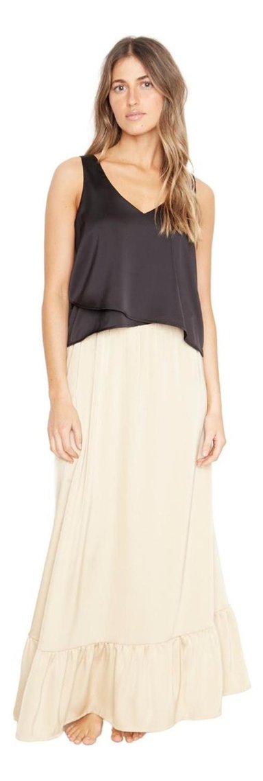 FALDA MUJER JACINTA TIENDA DORADA ANA SATIN - 6