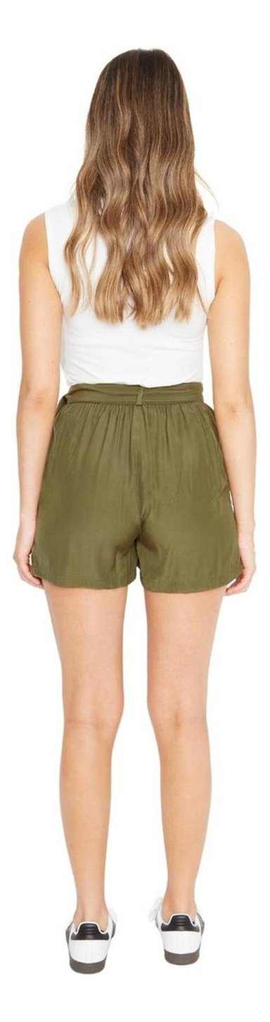SHORT MUJER JACINTA TIENDA VERDE GRETA CON LAZO III - 4