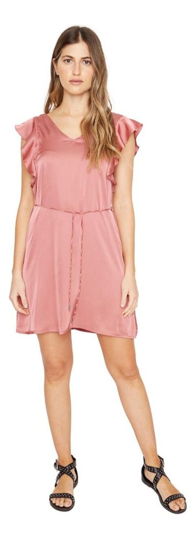 VESTIDO MUJER JACINTA TIENDA TERRACOTA ZU SATIN COBRE - 4