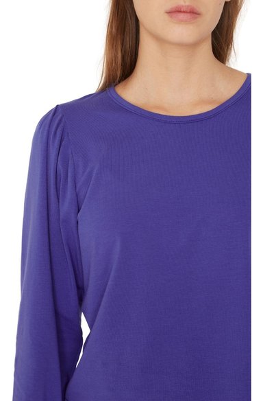 POLERA ALICIA MANGA LARGA AZUL JACINTA TIENDA - 6