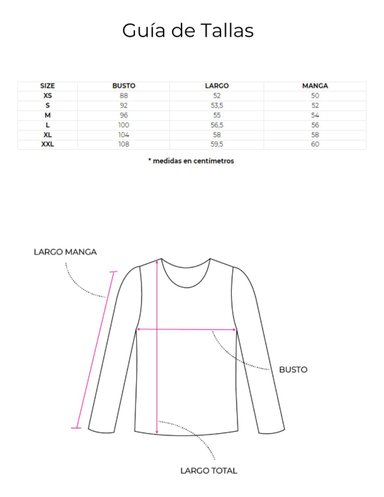 POLERA ALICIA MANGA LARGA AZUL JACINTA TIENDA - 7