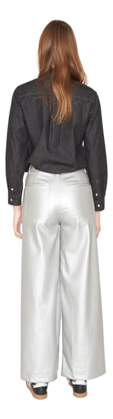 PANTALON KYLIE PLATEADO JACINTA TIENDA - 4