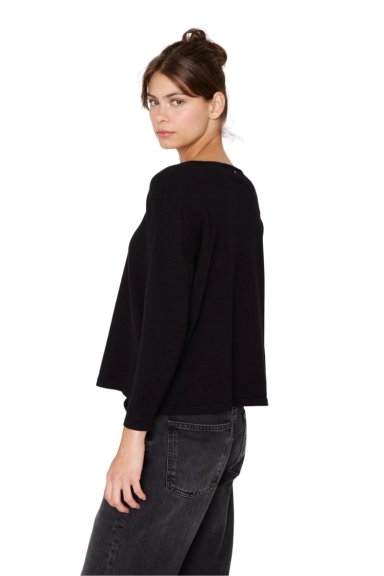 CHALECO MARIA III NEGRO JACINTA TIENDA - 5