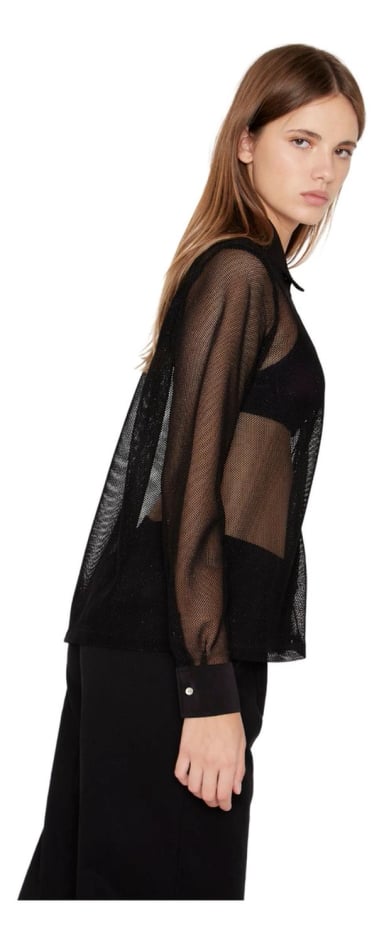 BLUSA SARA RED EN COLOR NEGRO JACINTA TIENDA - 2