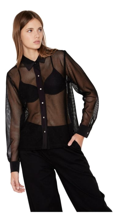 BLUSA SARA RED EN COLOR NEGRO JACINTA TIENDA - 4