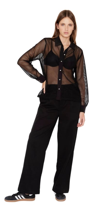 BLUSA SARA RED EN COLOR NEGRO JACINTA TIENDA - 5