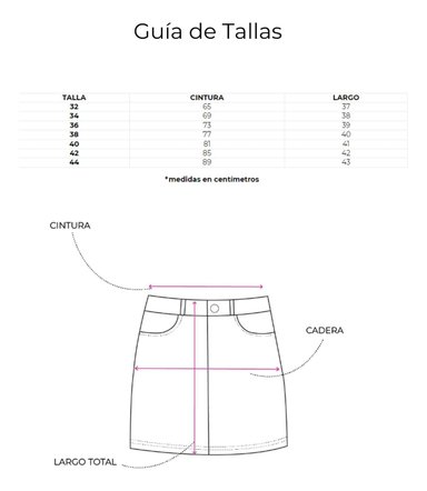 FALDA MUJER JACINTA TIENDA NEGRA TAYLOR - 7
