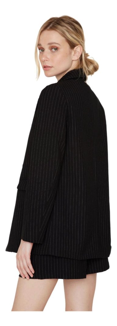 BLAZER OWEN RAYAS NEGRO JACINTA TIENDA - 4
