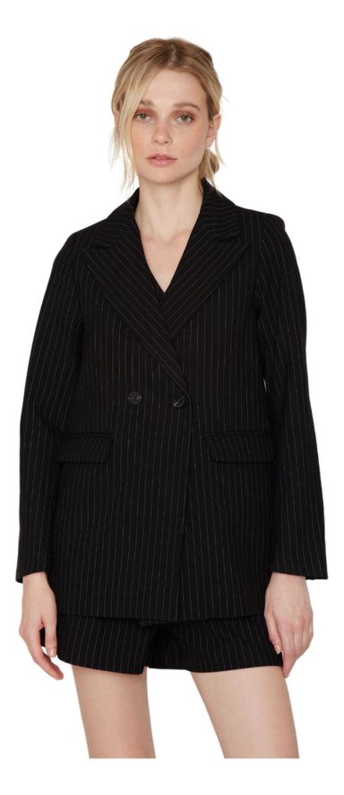 BLAZER OWEN RAYAS NEGRO JACINTA TIENDA - 6