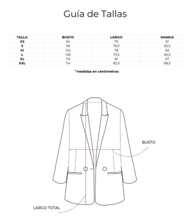 BLAZER OWEN RAYAS NEGRO JACINTA TIENDA - 9