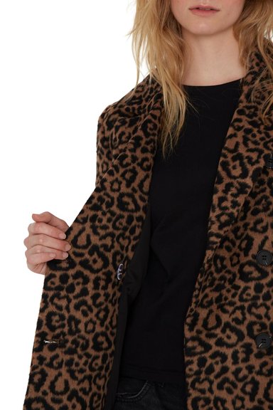 ABRIGO GRACIA ANIMAL PRINT CAMEL JACINTA TIENDA - 8