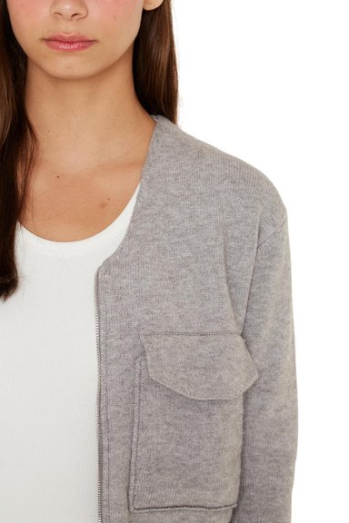 CHALECO CARGO GRIS JACINTA TIENDA - 6