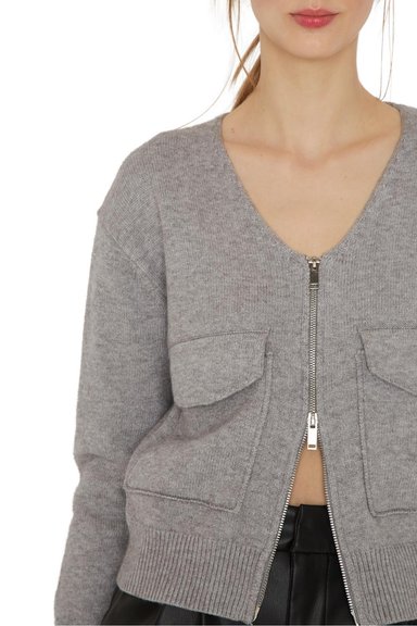 CHALECO CARGO GRIS JACINTA TIENDA - 7