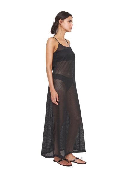 VESTIDO NET NEGRO JACINTA TIENDA - 2