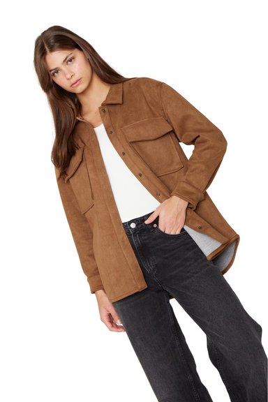 CHAQUETA BROOK CAMEL JACINTA TIENDA - 2