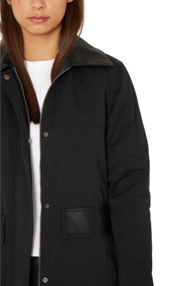 CHAQUETA PORTER NEGRA JACINTA TIENDA - 6