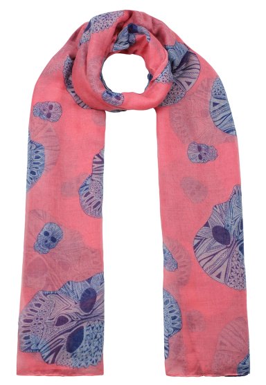 PAÑUELO KUBAYOFF ROSADO OMANI CORAL - 1