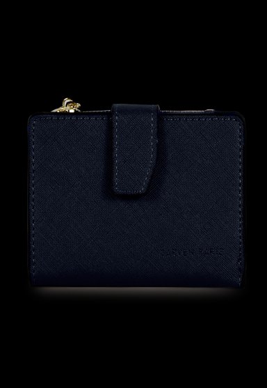 BILLETERA MUJER BRIANA AZUL CARVEN - 5