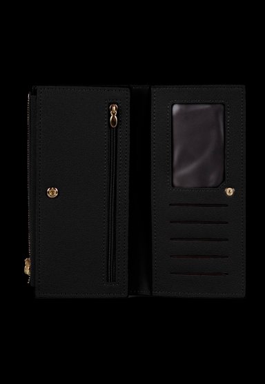 BILLETERA MUJER DELIA NEGRA CARVEN - 2