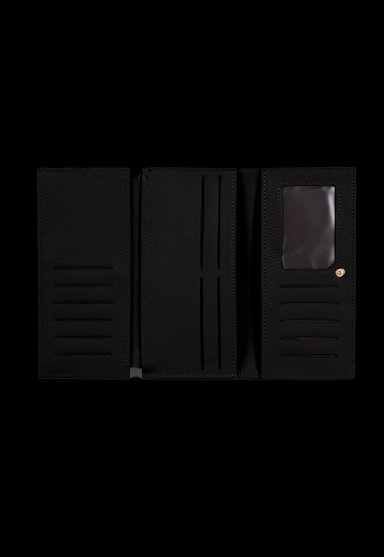 BILLETERA MUJER DELIA NEGRA CARVEN - 3