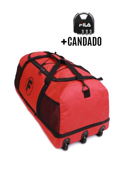 BOLSO ENROLLABLE GOLIAT + CANDADO ROJO F - 1