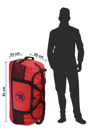 BOLSO ENROLLABLE GOLIAT + CANDADO ROJO F - 3