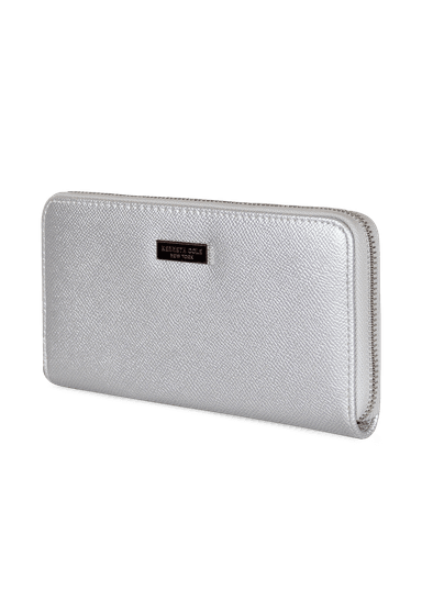 BILLETERA MUJER BESSIE PLATEADA KENNETH COLE - 2