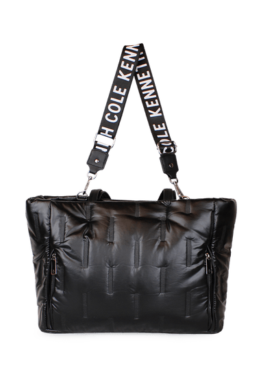 BOLSO KENNETH COLE PU NEGRO MUJER METALIZADO PIPERTOTE - 1