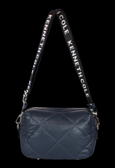 CARTERA ACOLCHADA PEYTON AZUL KENNETH COLE - 3
