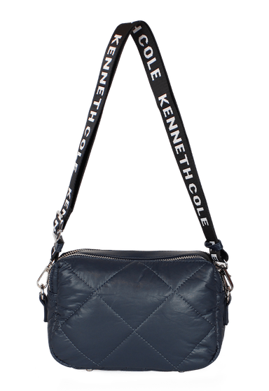 CARTERA ACOLCHADA PEYTON AZUL KENNETH COLE - 4