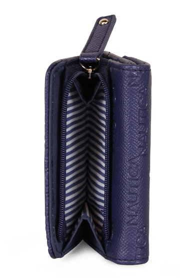BILLETERA DE MUJER TRINII AZUL NAUTICA - 3