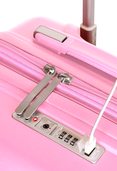 SET 3 MALETAS XPOS ROSADA S+M+L SWISS BAG - 2