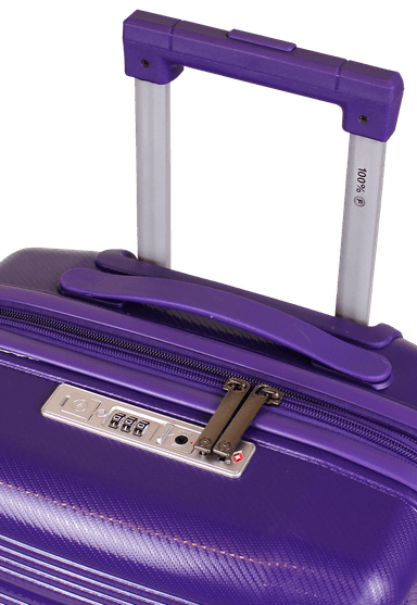 MALETA DE CABINA CON USB CHIC PÚRPURA F LA MALETA DE CHILE - 5