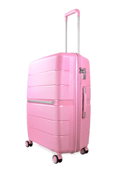 MALETA MEDIANA XPOS ROSADA + MORRAL DE REGALO SWISS BAG - 2