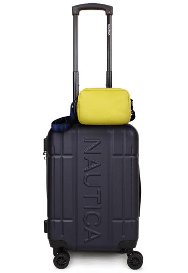 PACK NAUTICA MALETA CABINA AMSTERDAM AZUL + CROSSBODY EMMA - 1