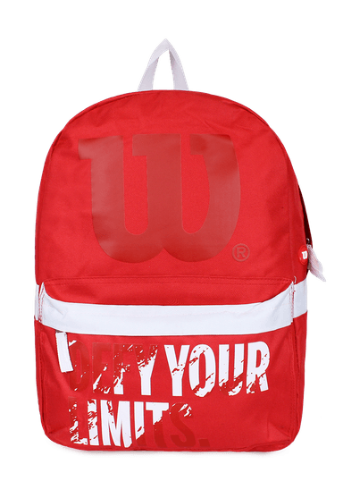 PACK WILSON MOCHILA DEFY + BANANO OSLO ROJO - 2