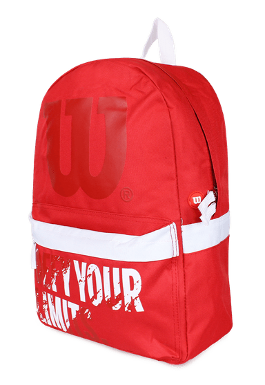 PACK WILSON MOCHILA DEFY + BANANO OSLO ROJO - 3