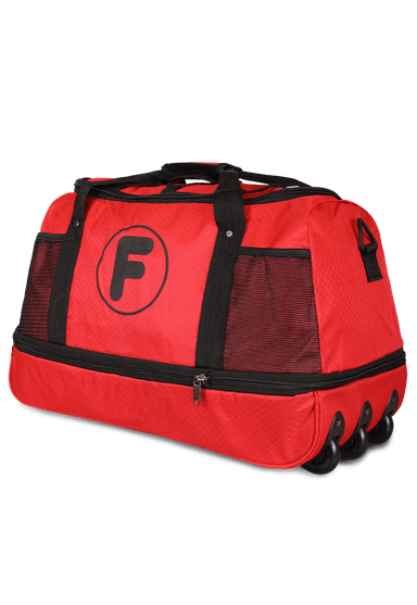 BOLSO TIPO MOCHILA CON RUEDAS GOLIAT ROJO F LA MALETA DE CHILE - 1